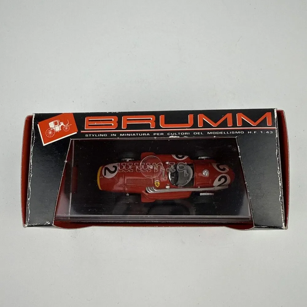 Brumm Models 1:43 Scale R196 - 1955 Ferrari 555 F1 Red #2